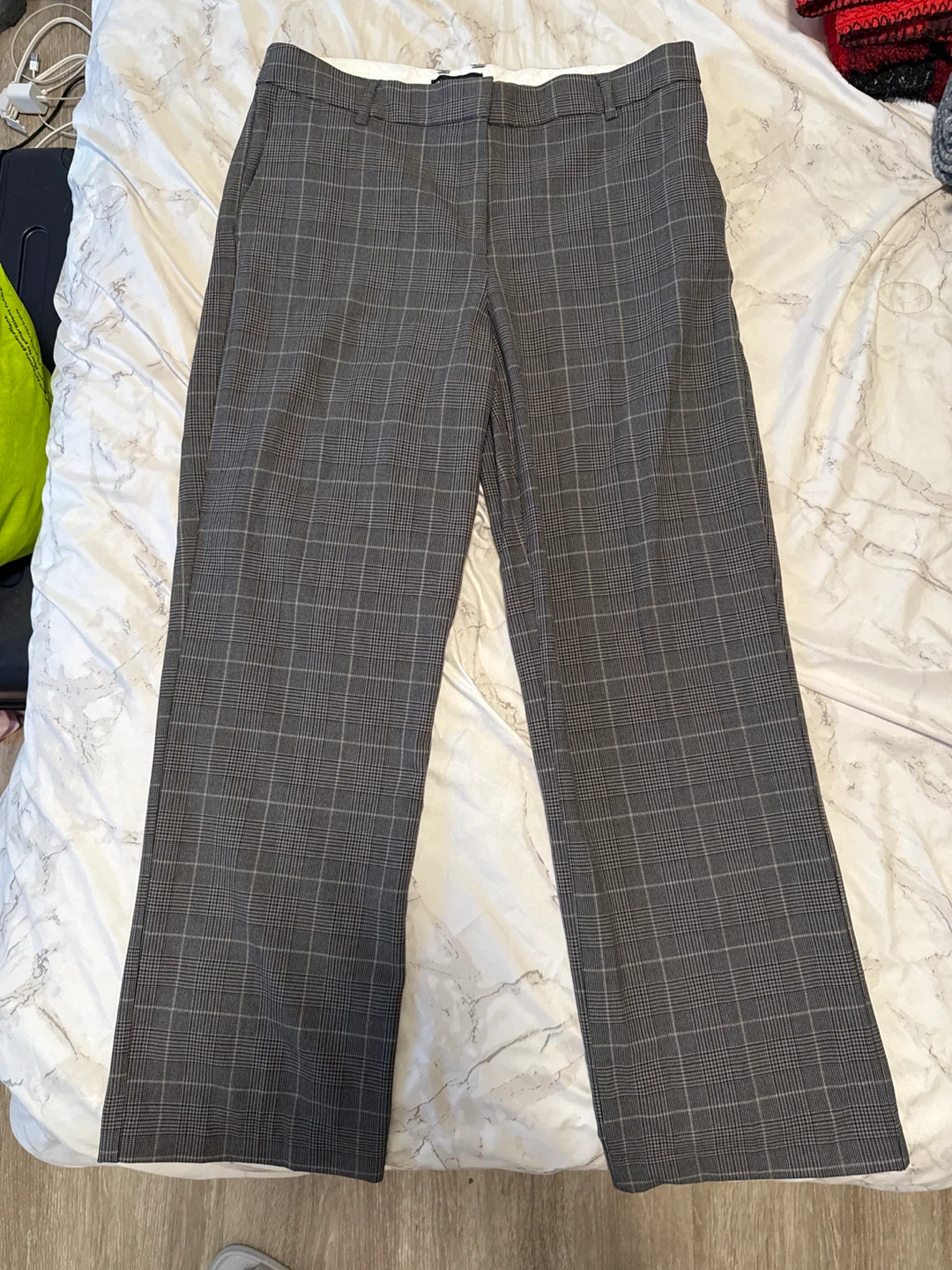 Plaid Trousers Size 8