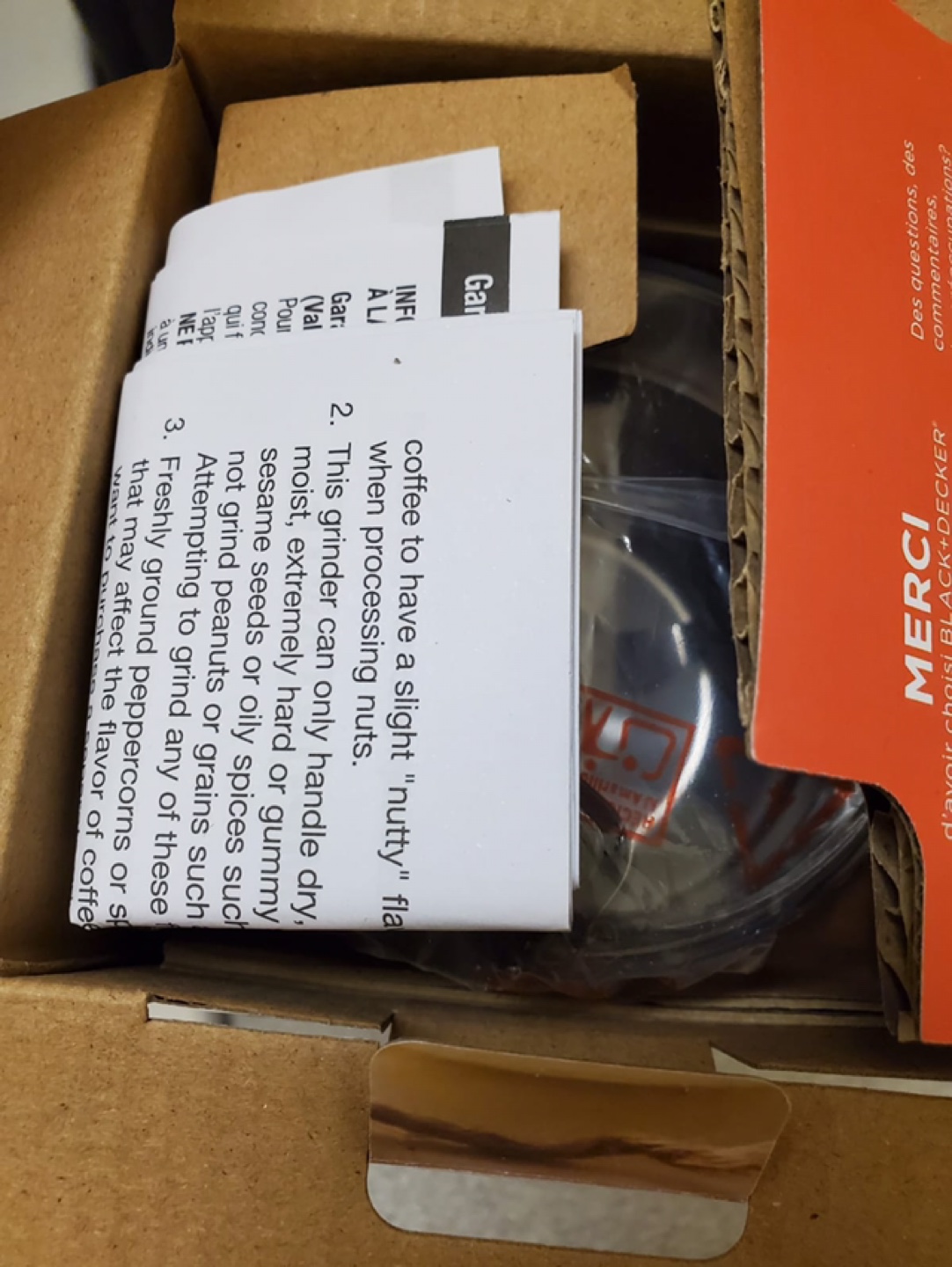 Black+Decker Stainless Steel Coffee & Spice Grinder - photo 3