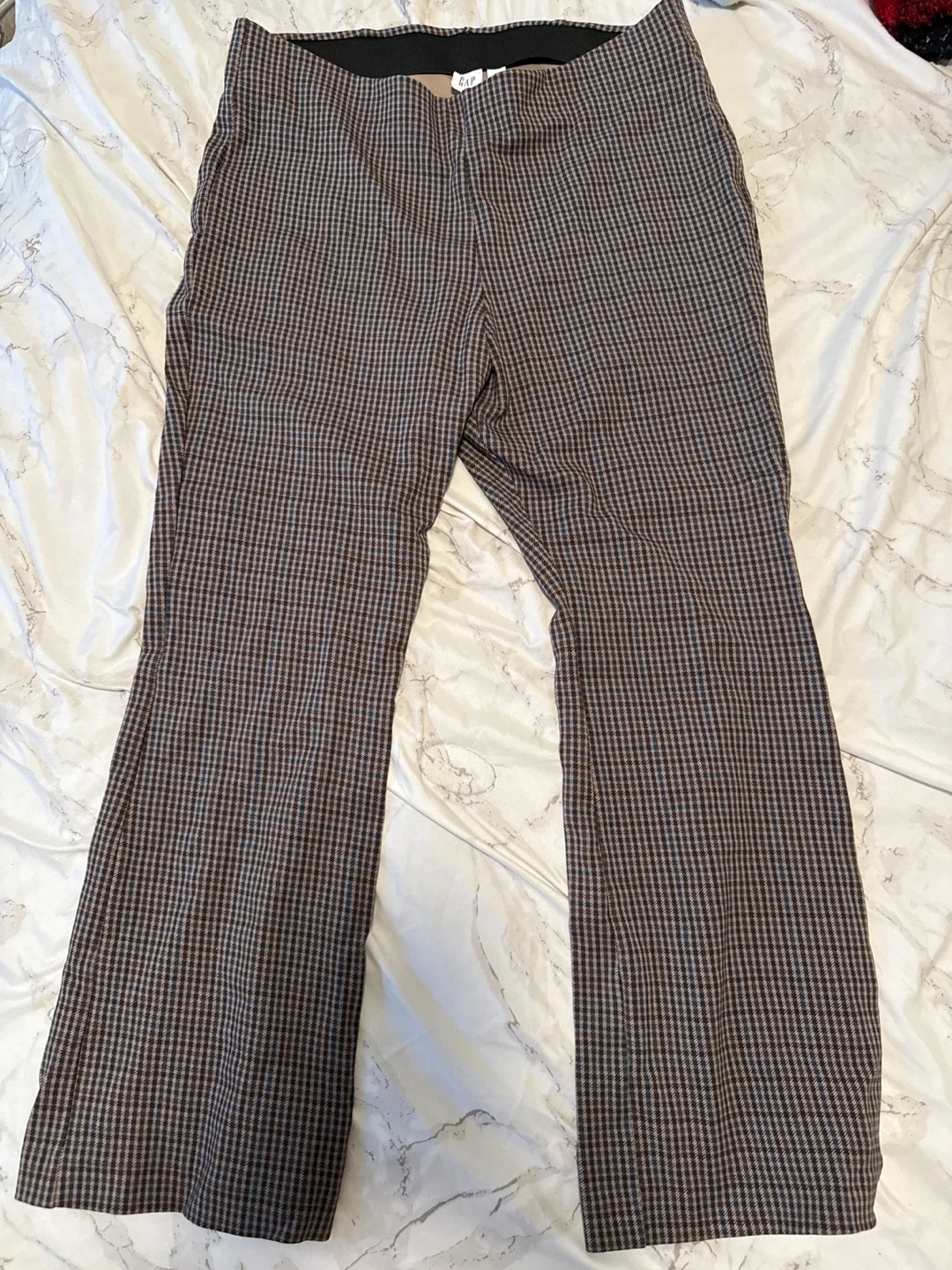 GAP Plaid Flare Pants - Size L