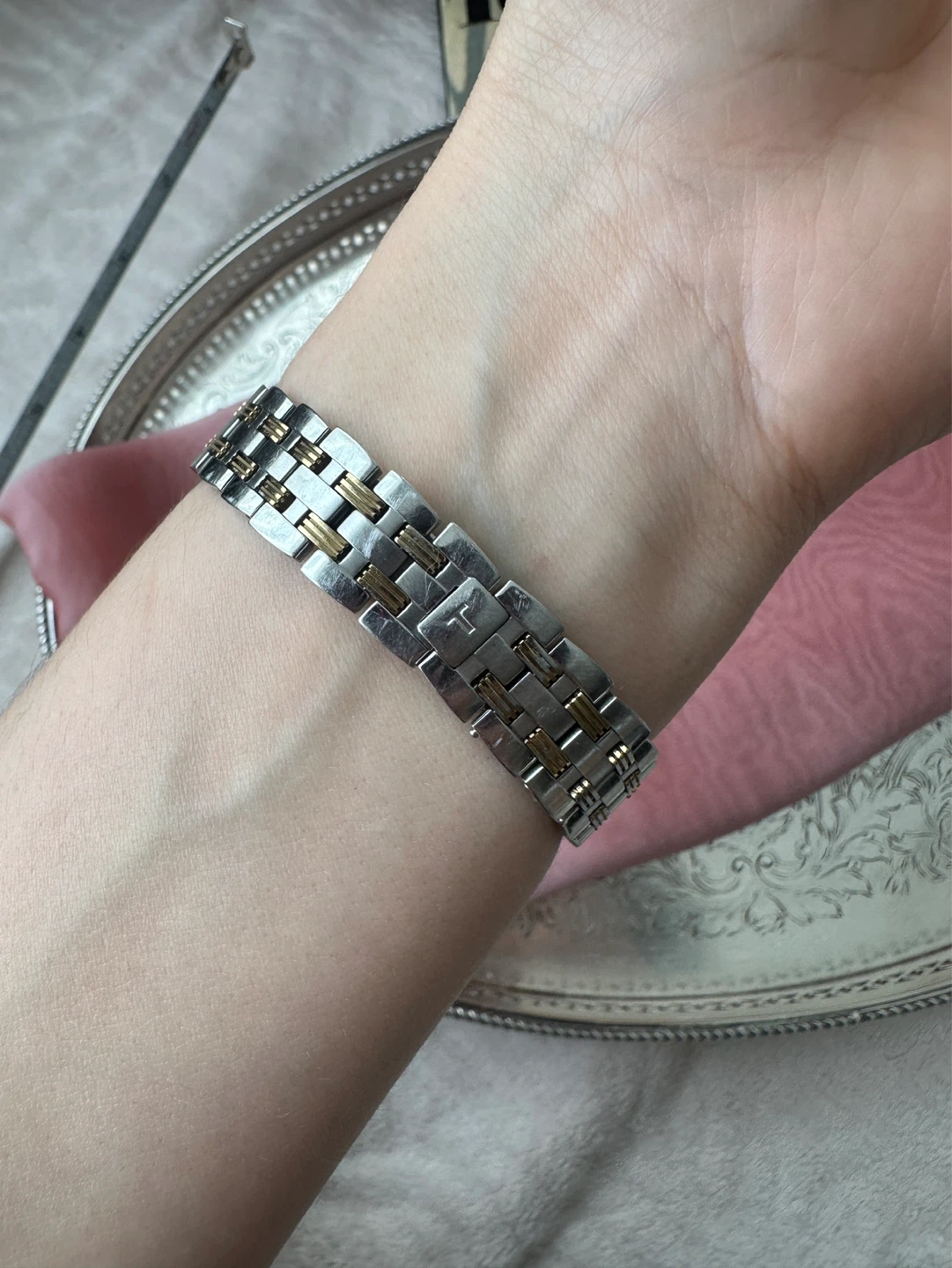 Tissot Ballade 90s Ladies Watch Stainless Steel Gold Tone - photo 3