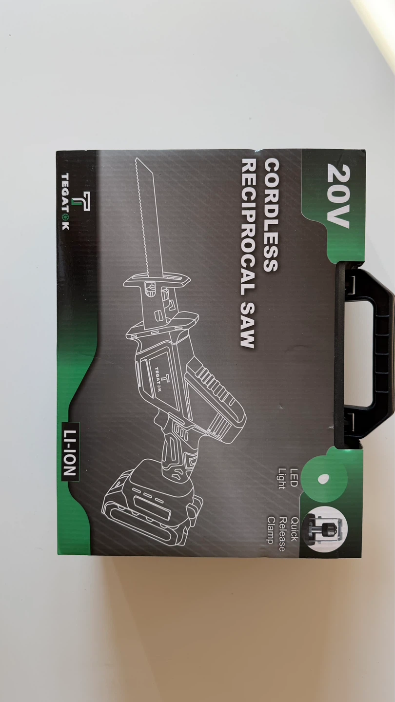 Cordless Reciprocal Saw with Batteries & Case