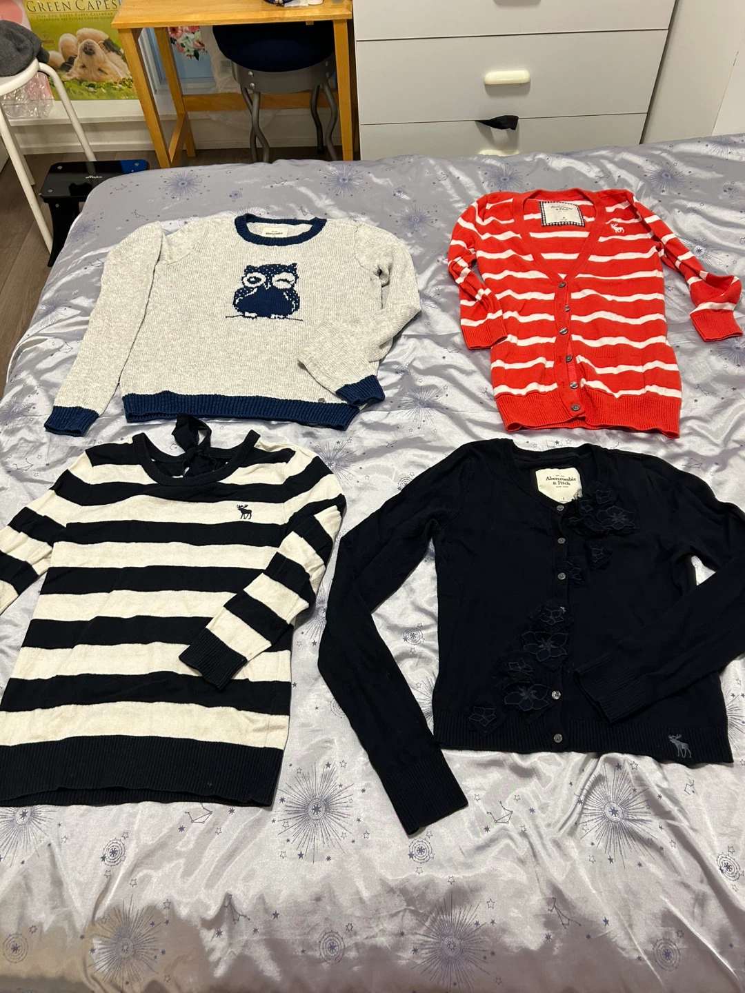 Abercrombie & Fitch Cardigan Sweater Lot