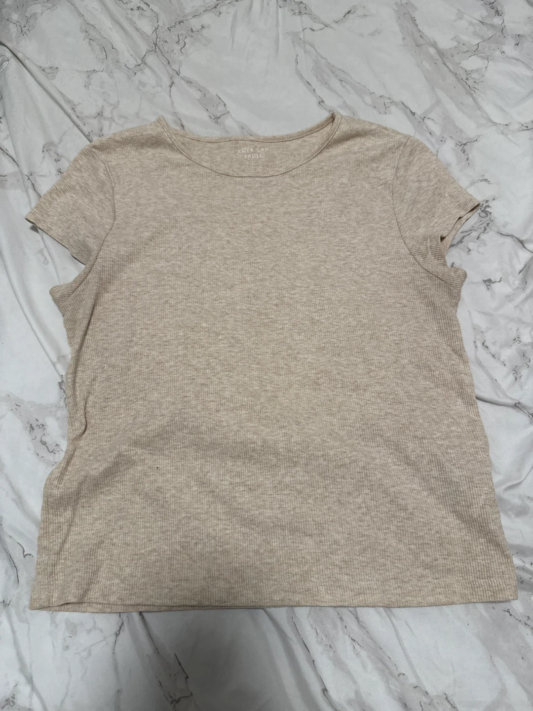 American Eagle Ribbed T-Shirt Size L