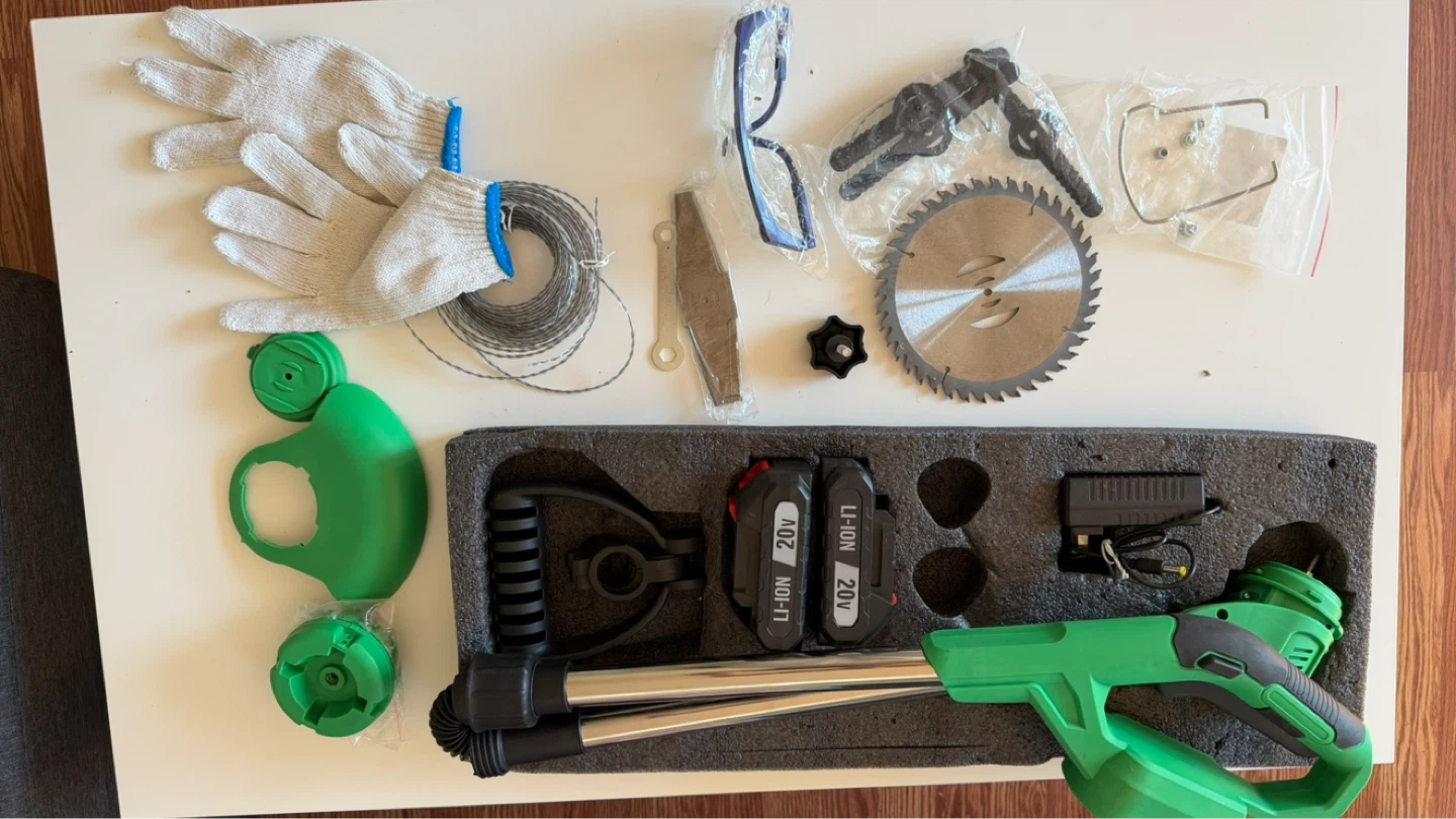 Cordless Electric Grasscutter and Weed Trimmer - photo 2