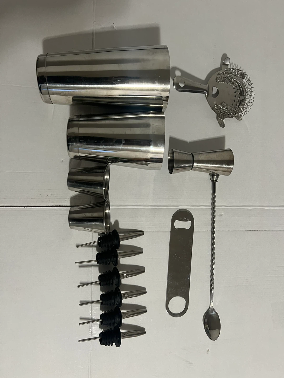 Cocktail Shaker Set with Recipe Book