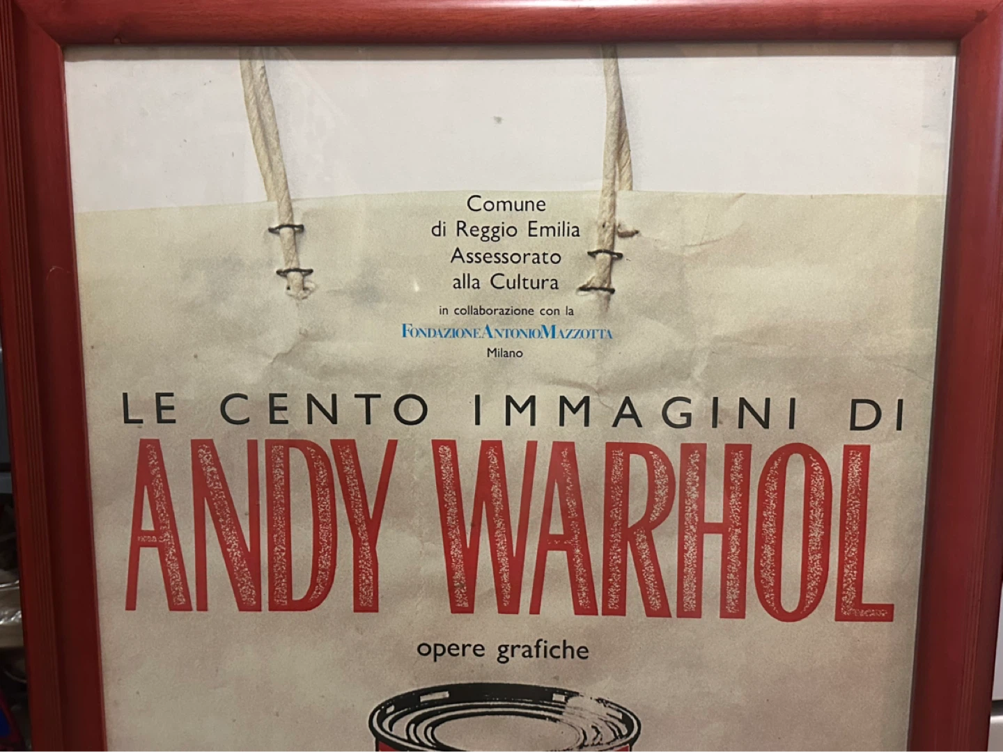 Original 1989 Andy Warhol Exhibition Poster - photo 2