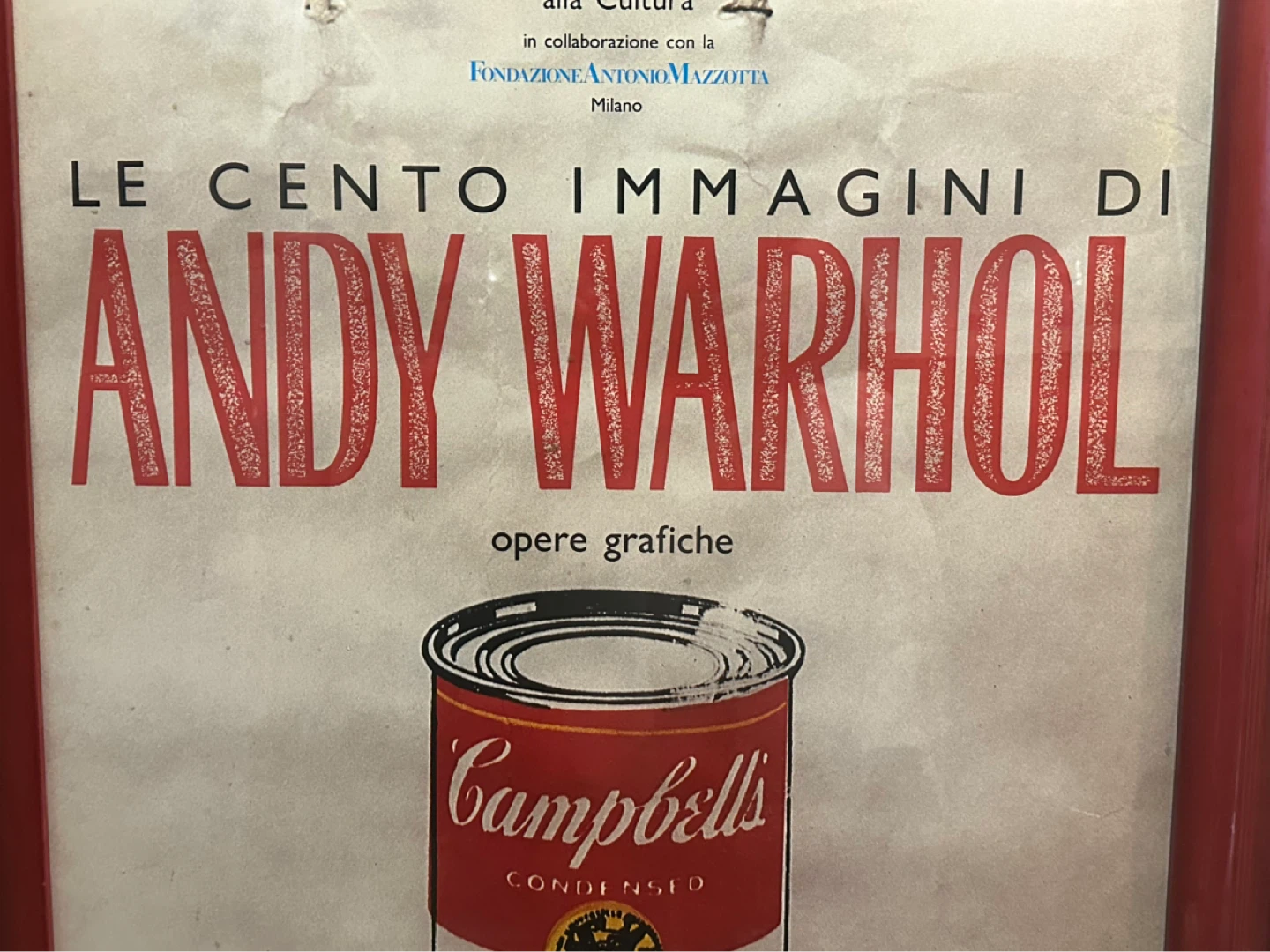 Original 1989 Andy Warhol Exhibition Poster - photo 3