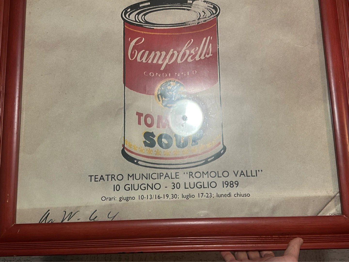 Original 1989 Andy Warhol Exhibition Poster - photo 5