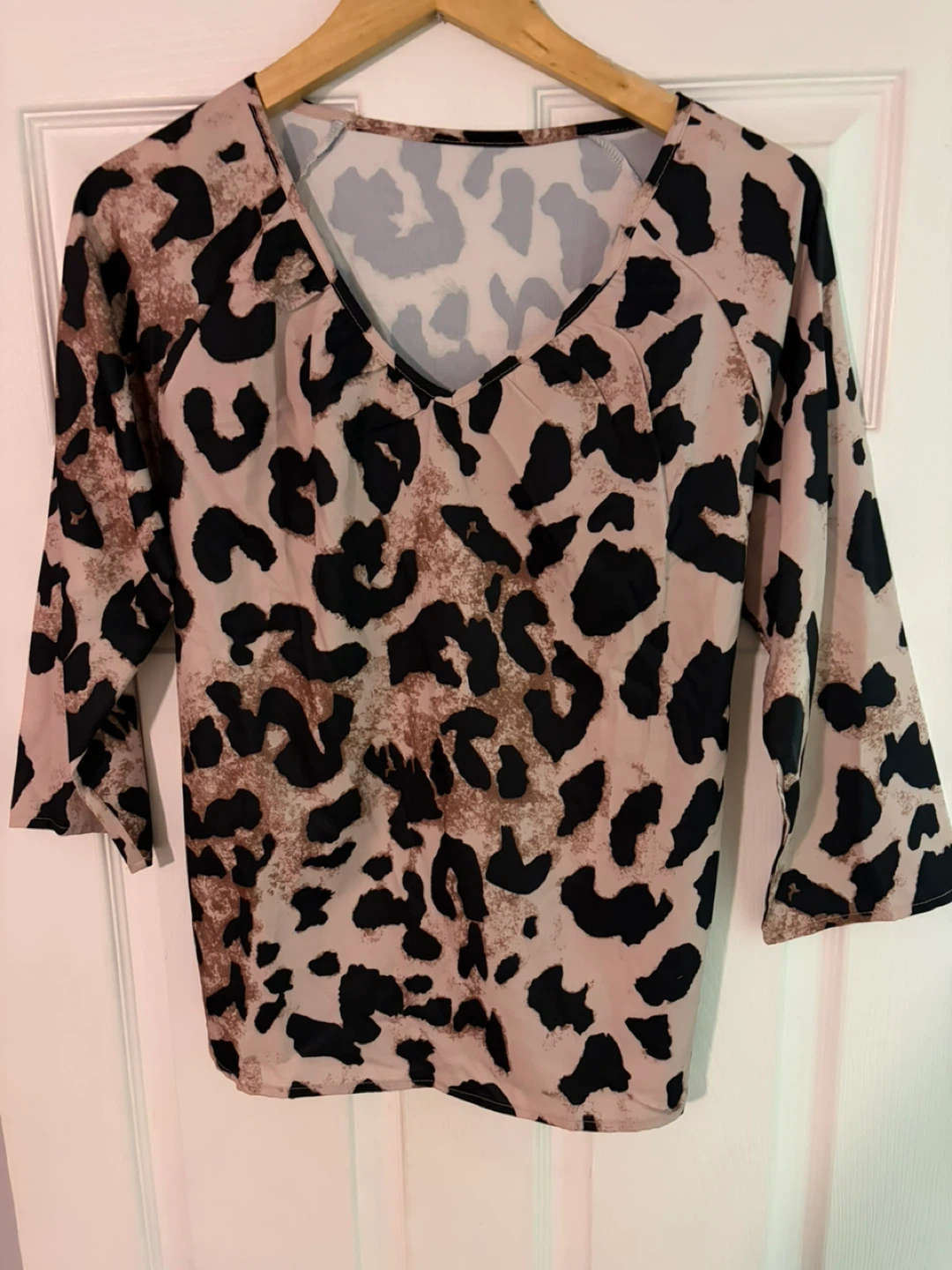 Women's Leopard Print Top