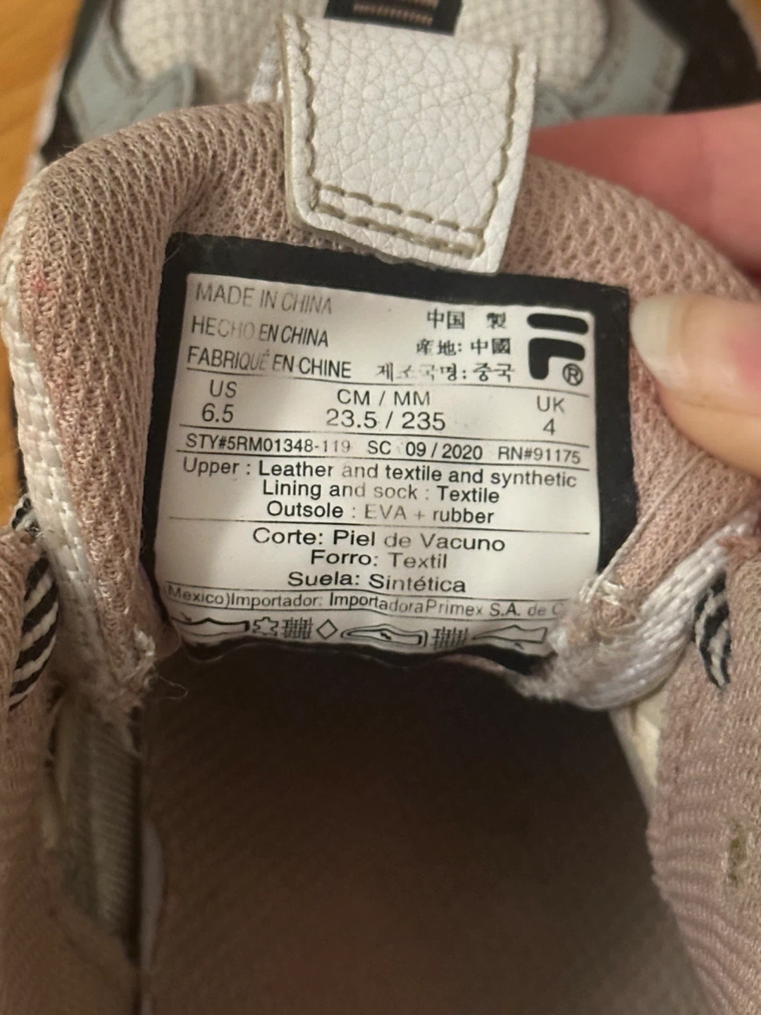 Fila Running Shoes-Size 6.5 - photo 3