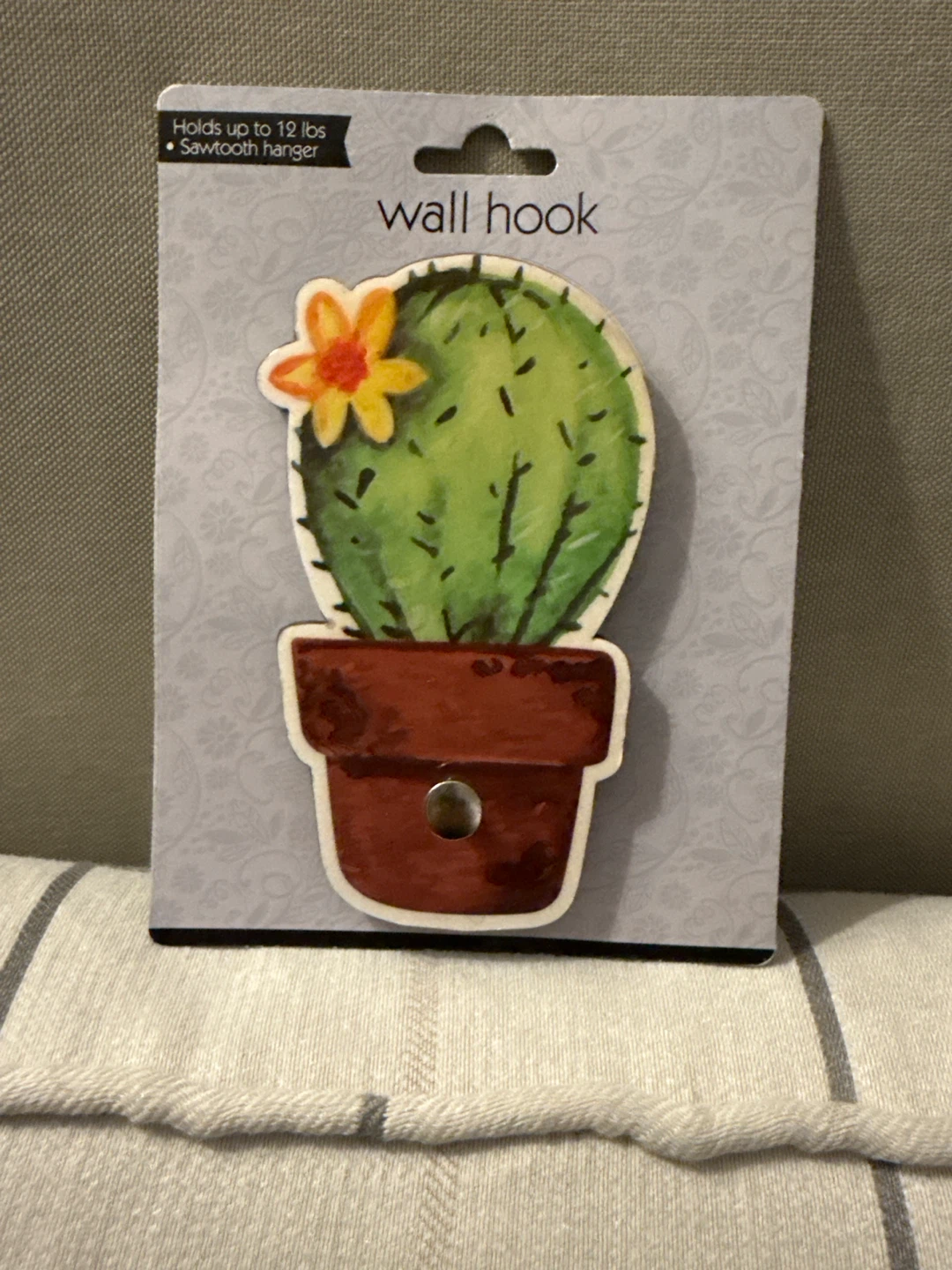 Wall Hook Cactus Design