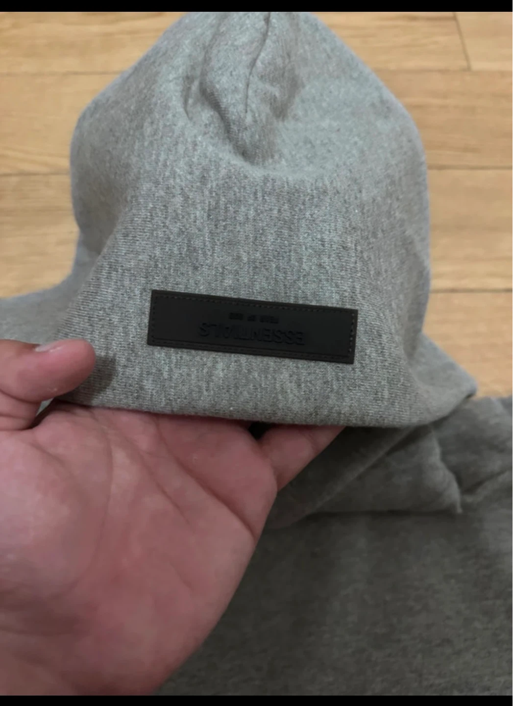 Essentials Fear of God Hoodie and Sweatpants Set - Grey - photo 4