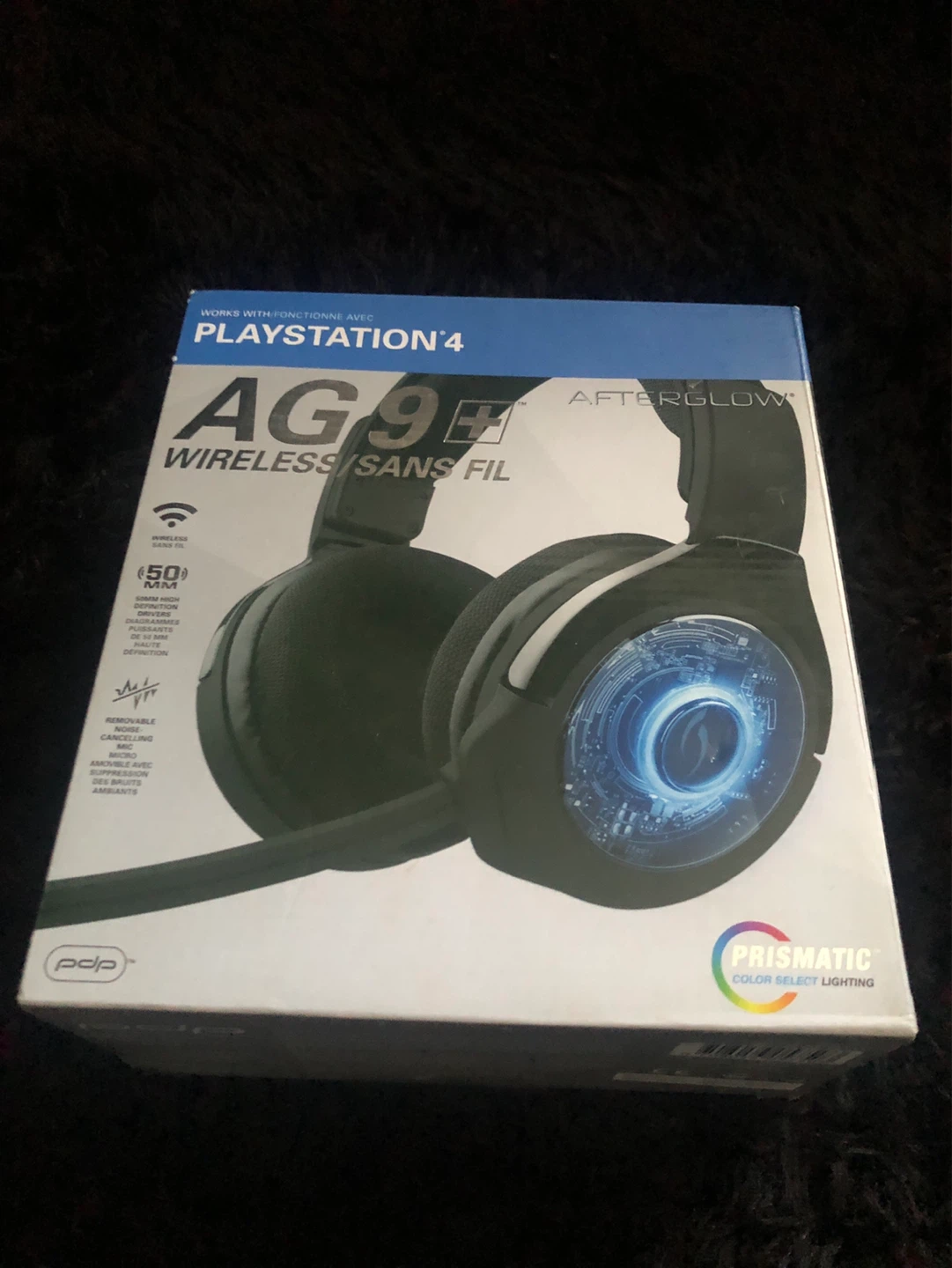 PDP Afterglow AG9+ Wireless Headset for PlayStation 4