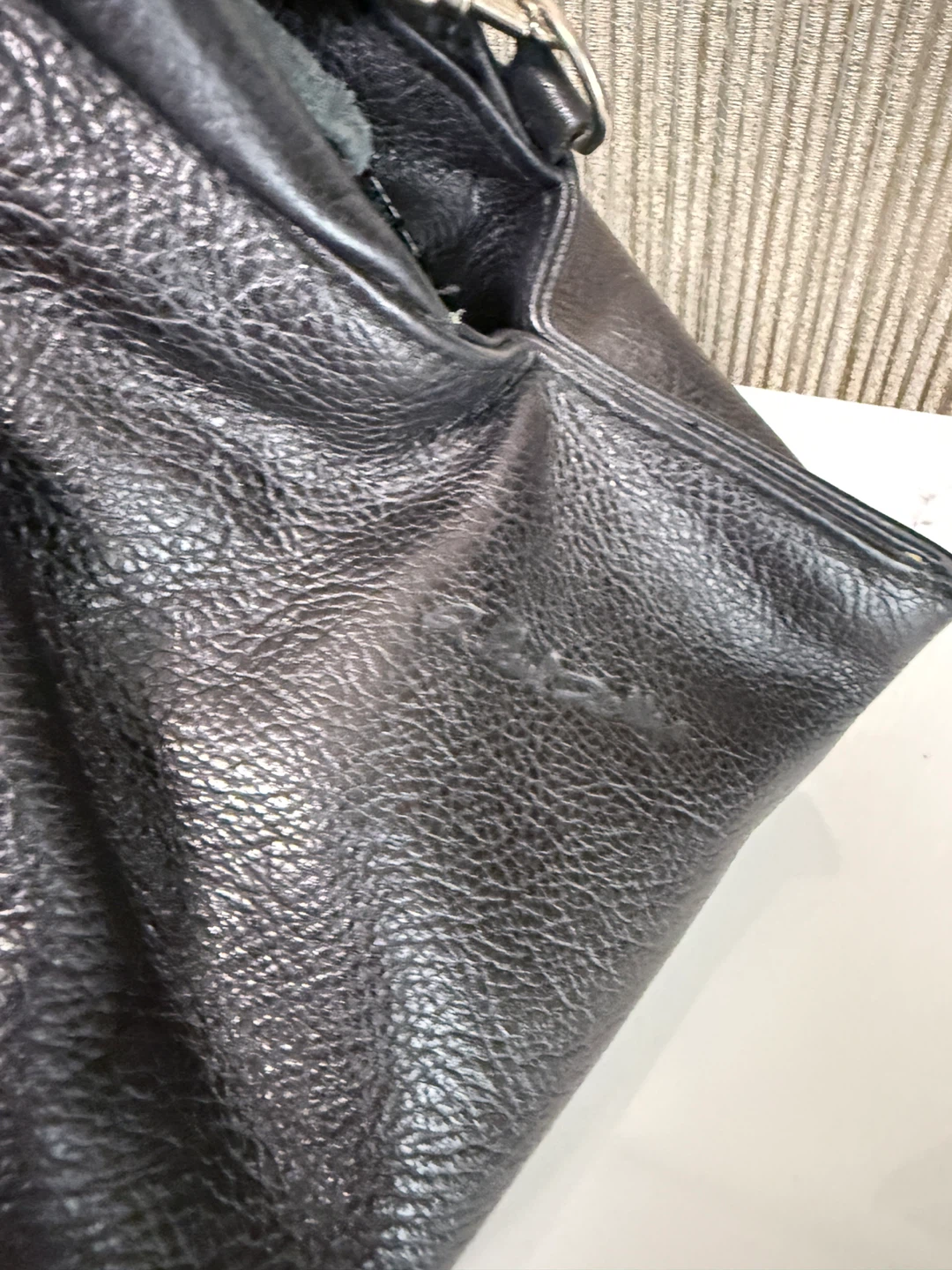 Black Leather Handbag - photo 2