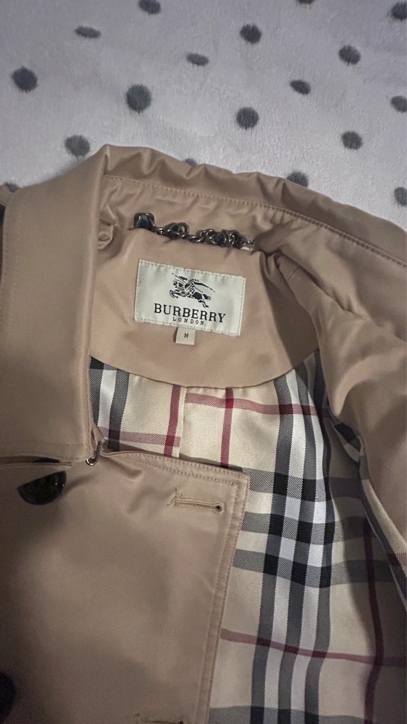 Burberry London Trench Coat Beige Size M - photo 2