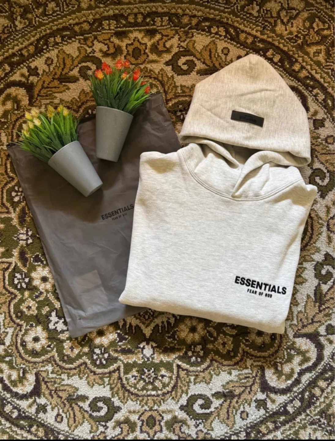 Fear of God Essentials Hoodie with dust bag