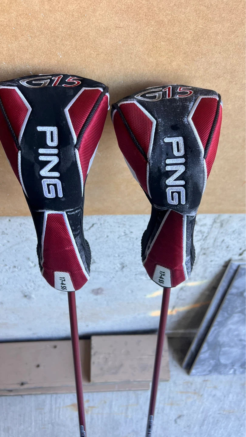 PING G15 3 & 5 Wood RH Golf Clubs