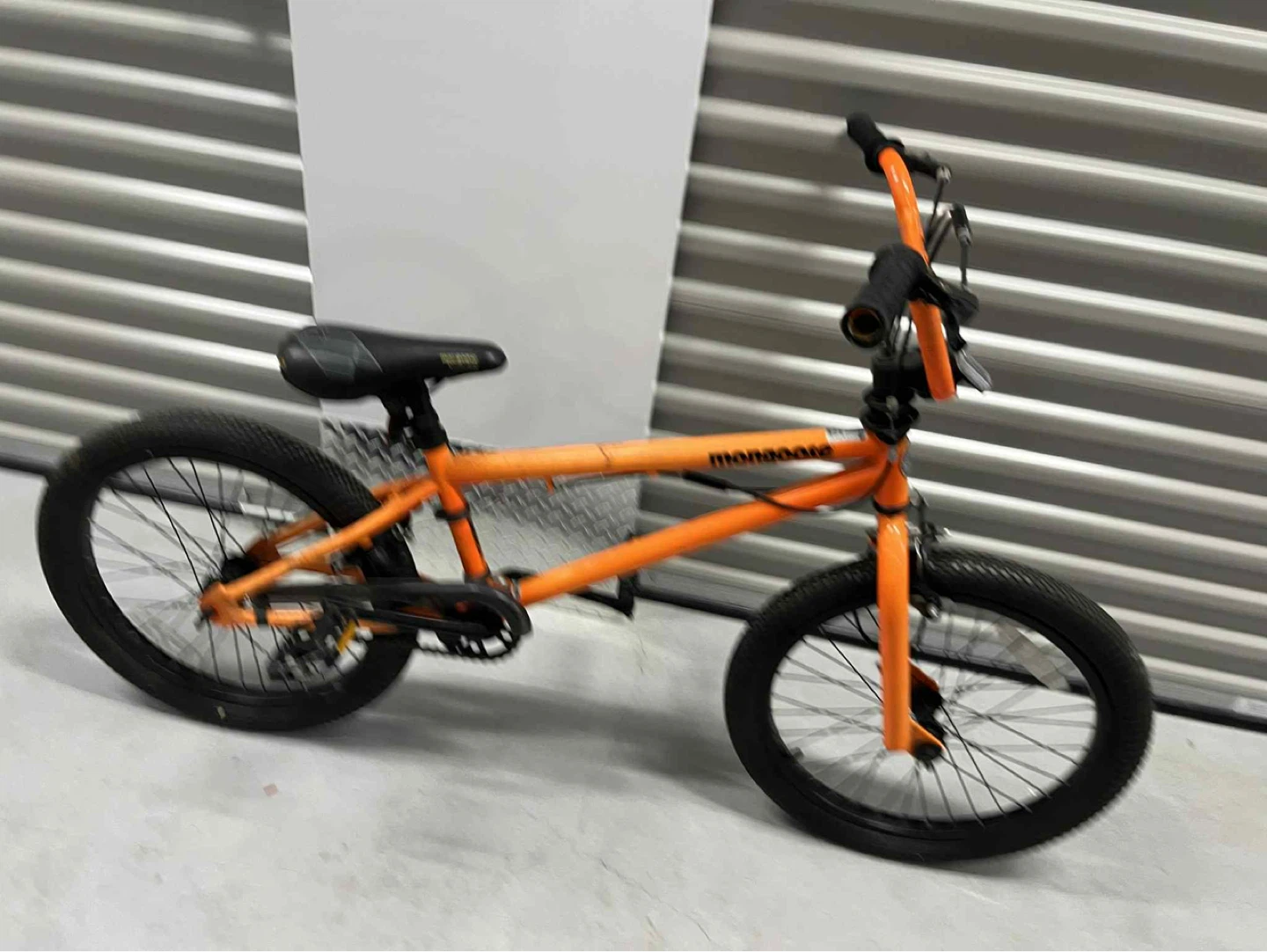 Orange Mongoose BMX Bike