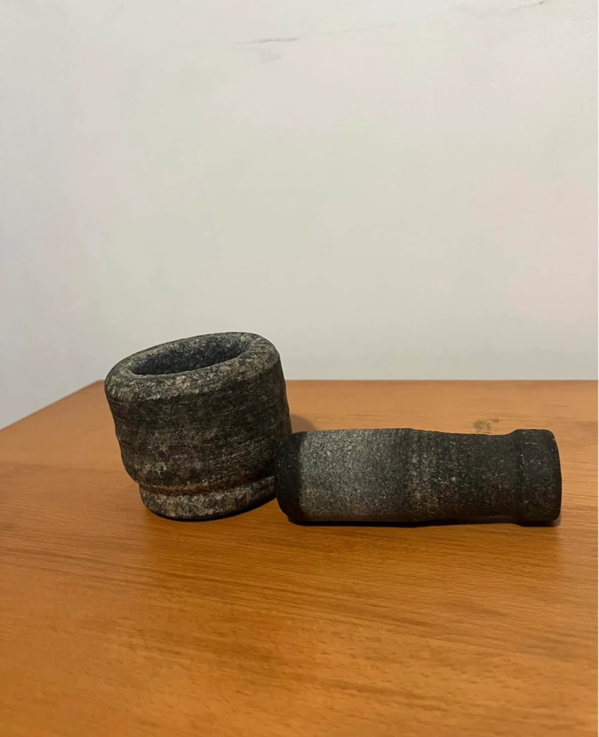 Stone Mortar and Pestle - photo 3