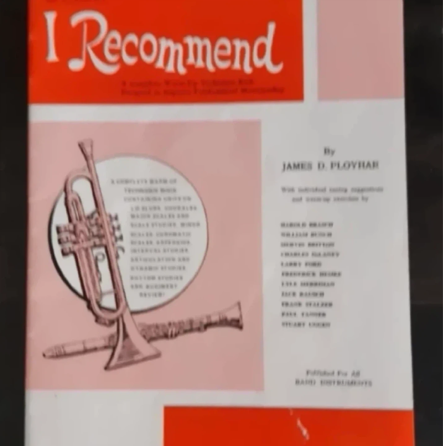 Clarinet Exercise Book
