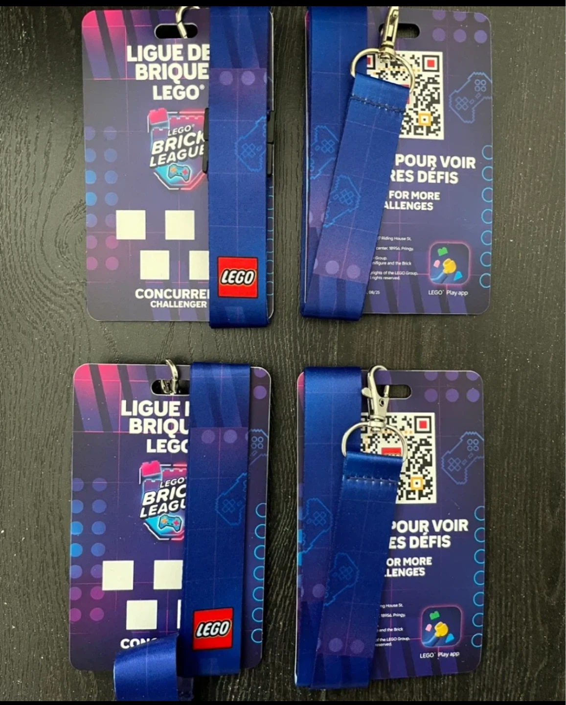 LEGO Brick League Challenger Lanyard