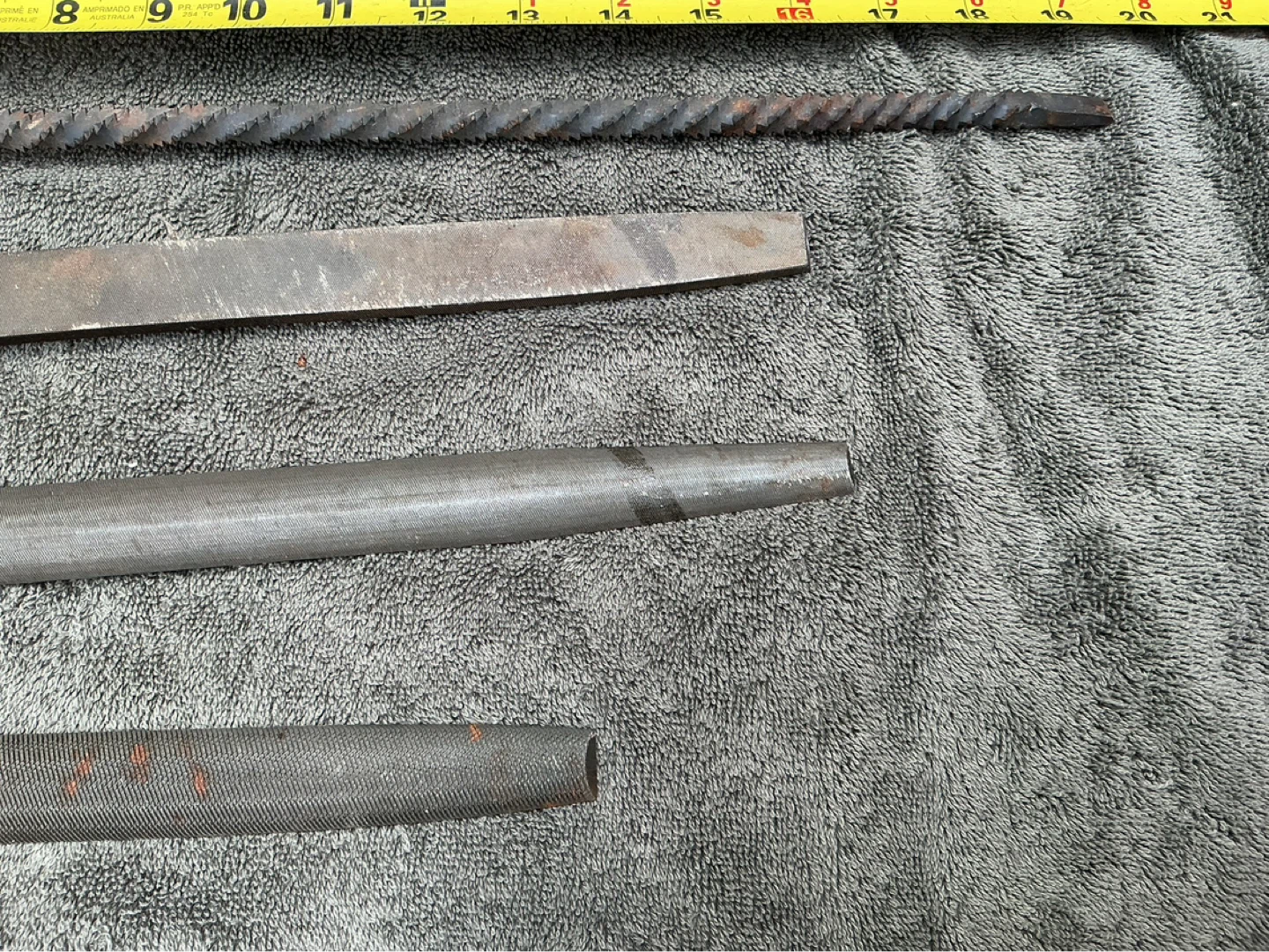 5 Vintage Hand Files & Rasps Set ! - photo 4