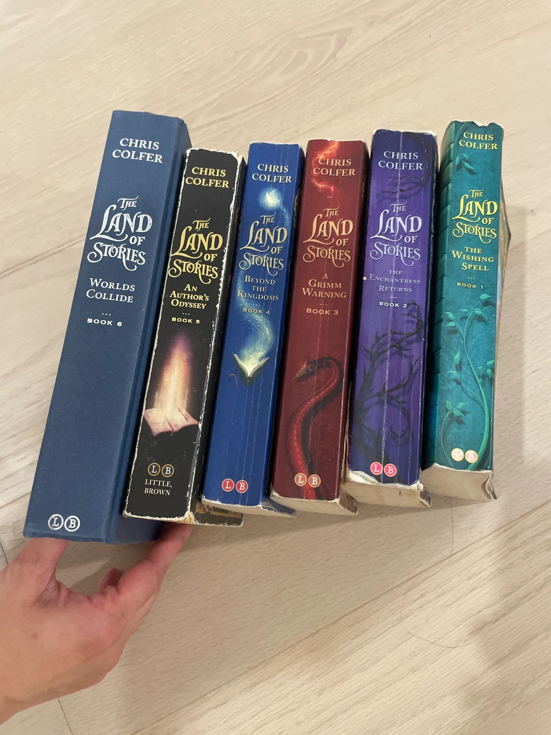 The Land of Stories Books by Chris Colfer (Set of 6)