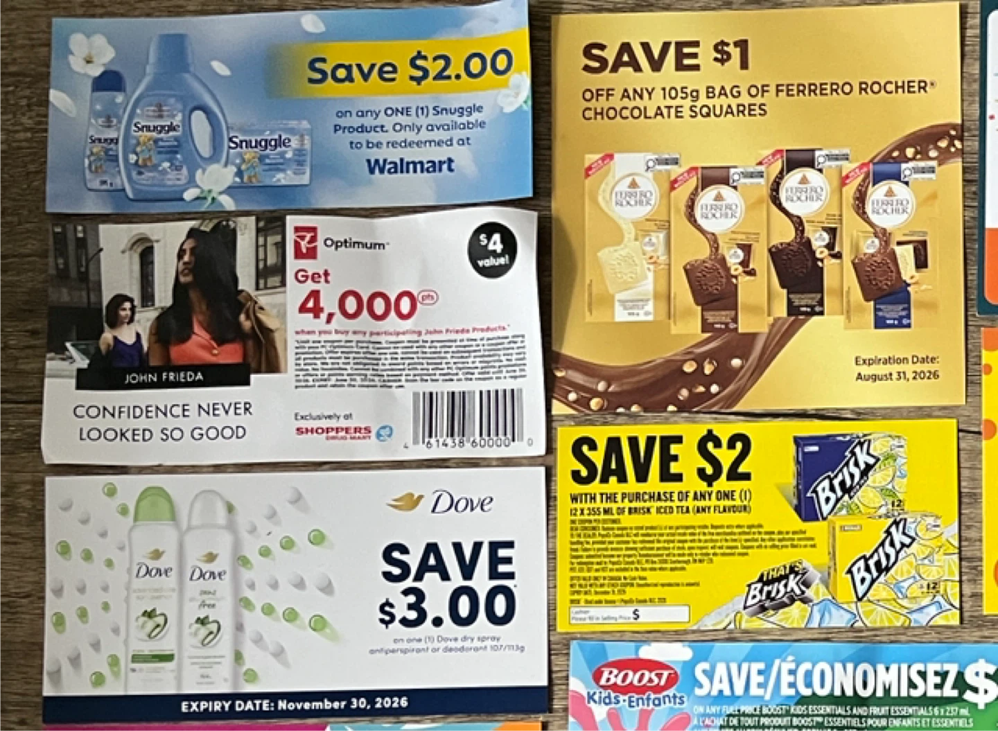 Various Coupons