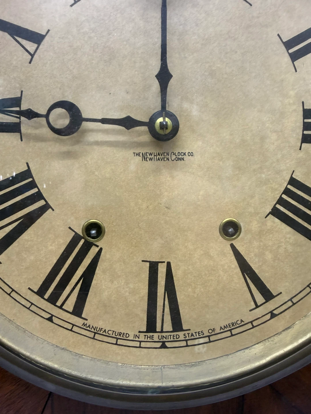 New Haven Clock Co. Octagon Eight Day Clock - photo 4