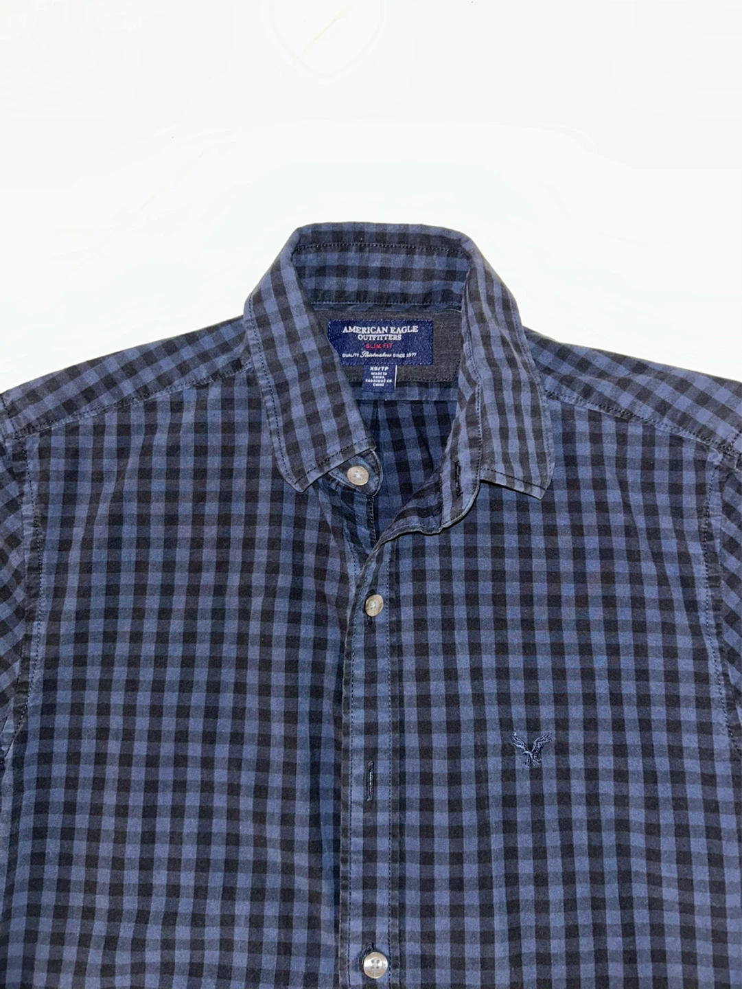 American Eagle Outfitters Gingham Button-Up Shirt - photo 2