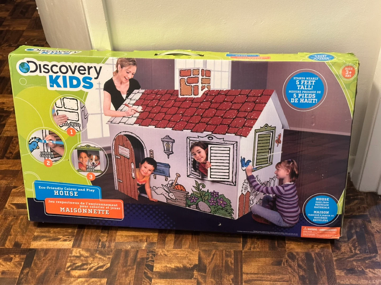 Discovery Kids Eco-Friendly Colour and Play House