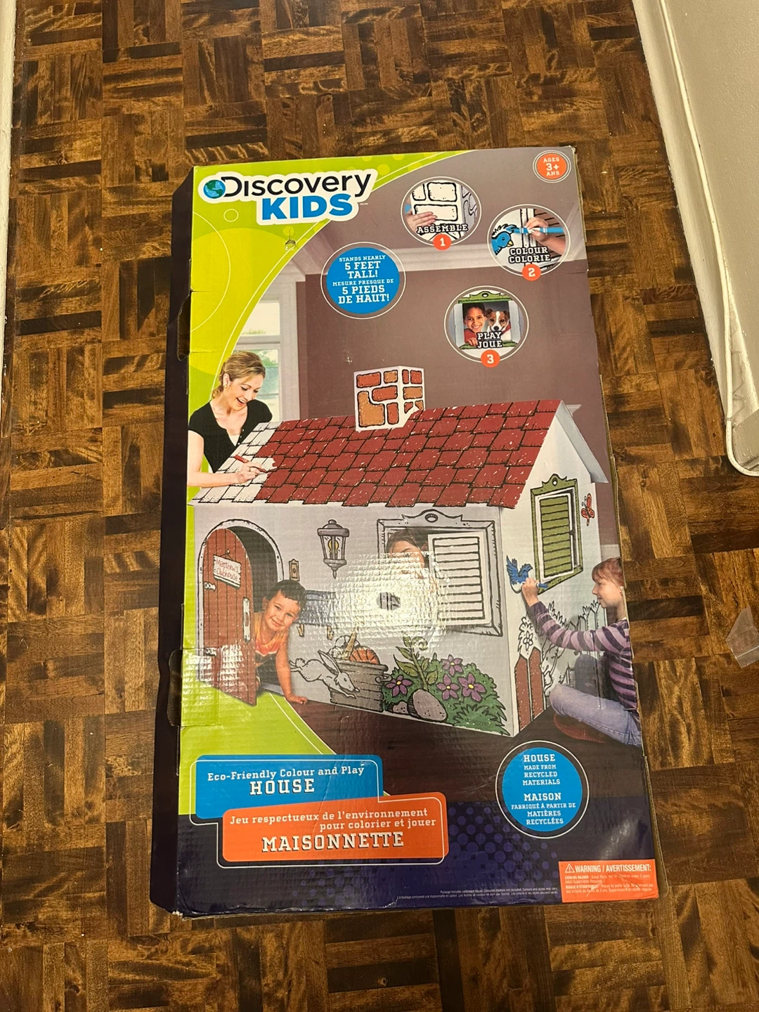 Discovery Kids Eco-Friendly Colour and Play House - photo 2