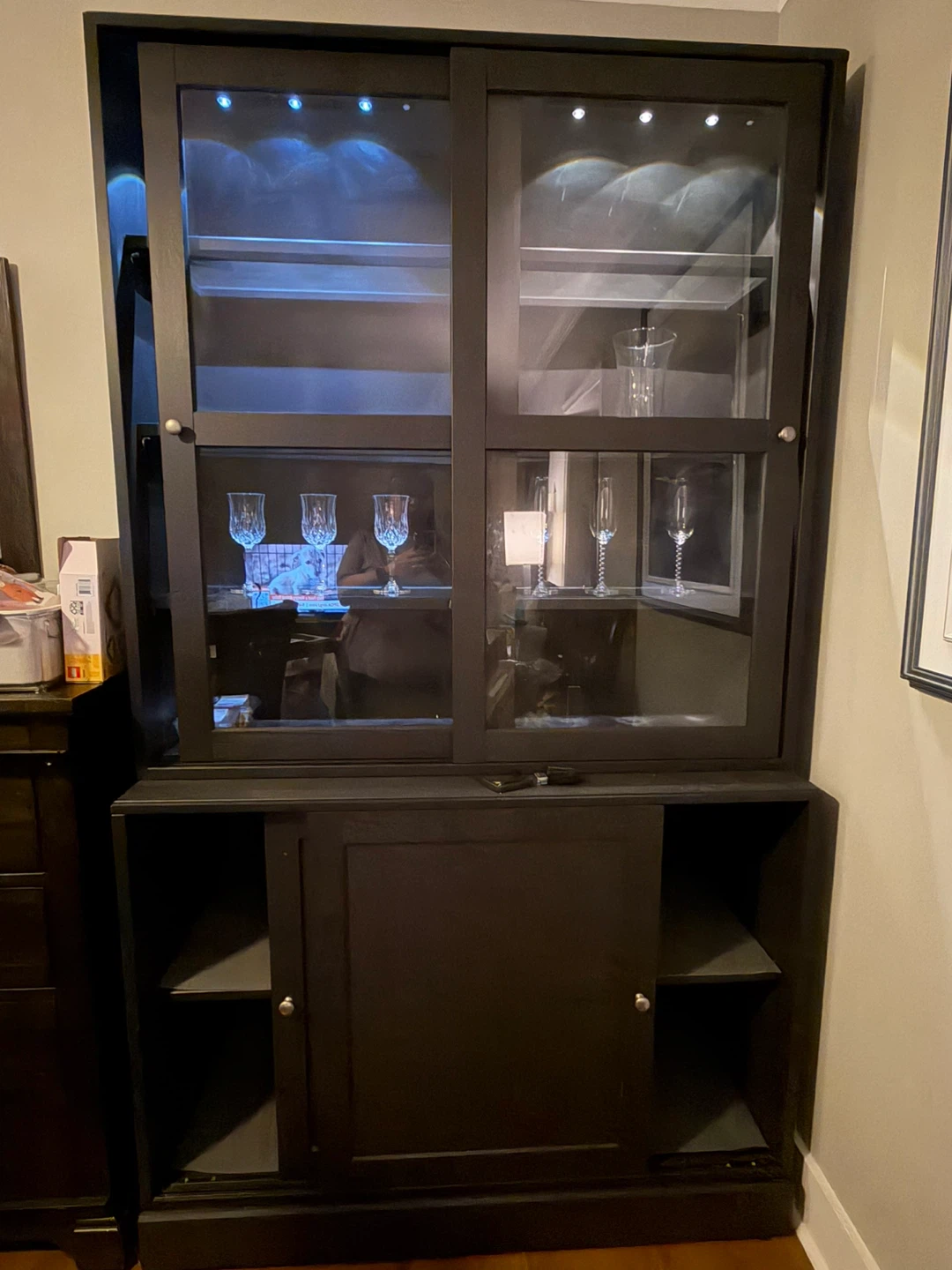 IKEA HAVSTA Glass-door cabinet with 2 doors - photo 3