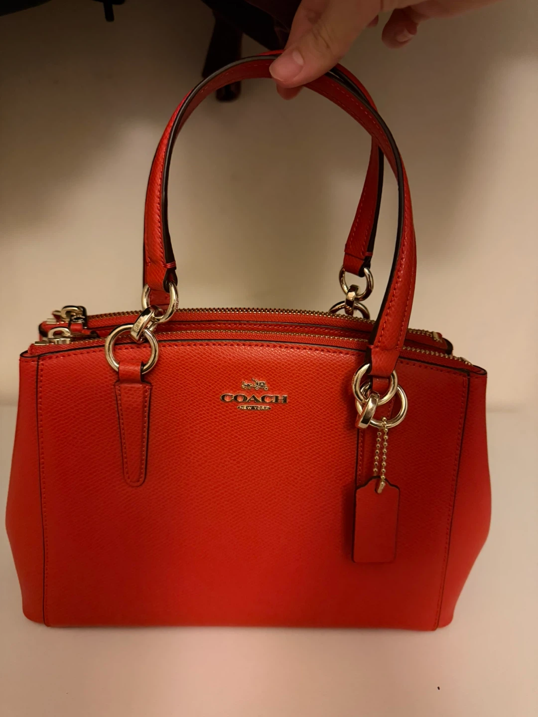 COACH Christie Caryall Mini RED