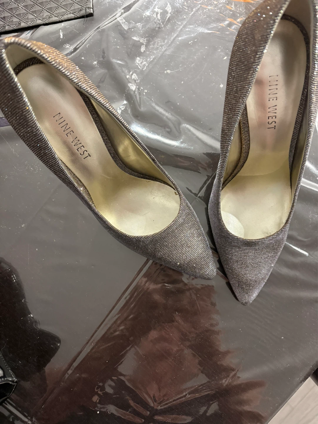 Nine West Women's Sparkly Heels