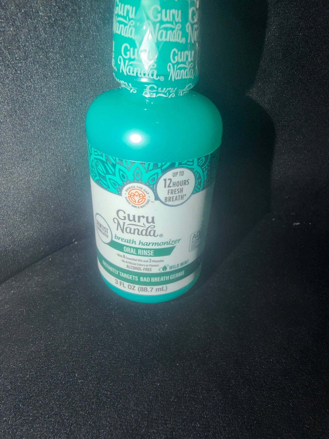 Guru Nanda Wild Mint Oral Rinse - 3 FL OZ
