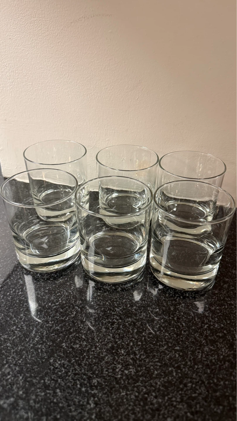 Set of 6 Glass Tumblers - photo 2