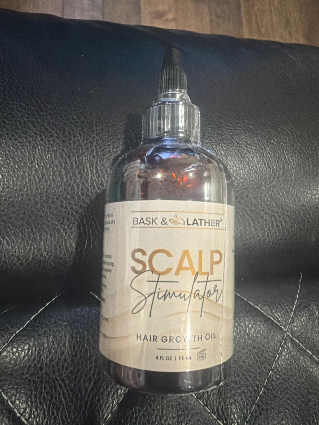 Bask & Lather Scalp Stimulator Hair Growth Oil 4 oz