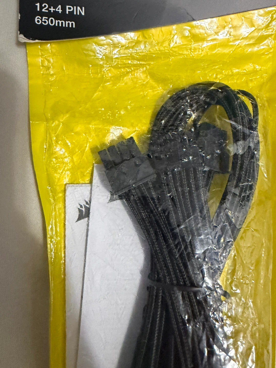 Corsair PCIe 5.0 12VHPWR Type-4 PSU Power Cable - CP-8920331 - photo 2