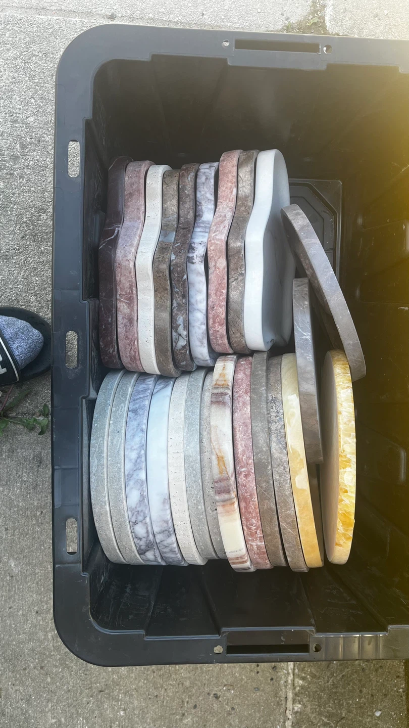 Assorted Marble and Stone Coasters - photo 2