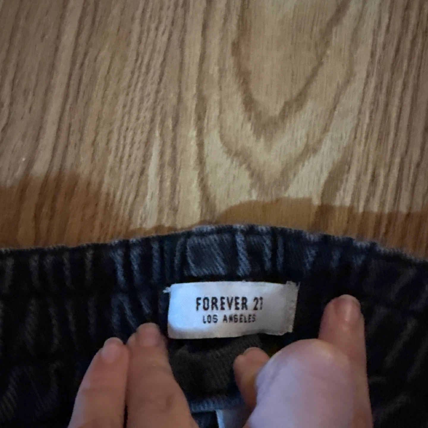 Forever 21 Black Denim Skirt - photo 3