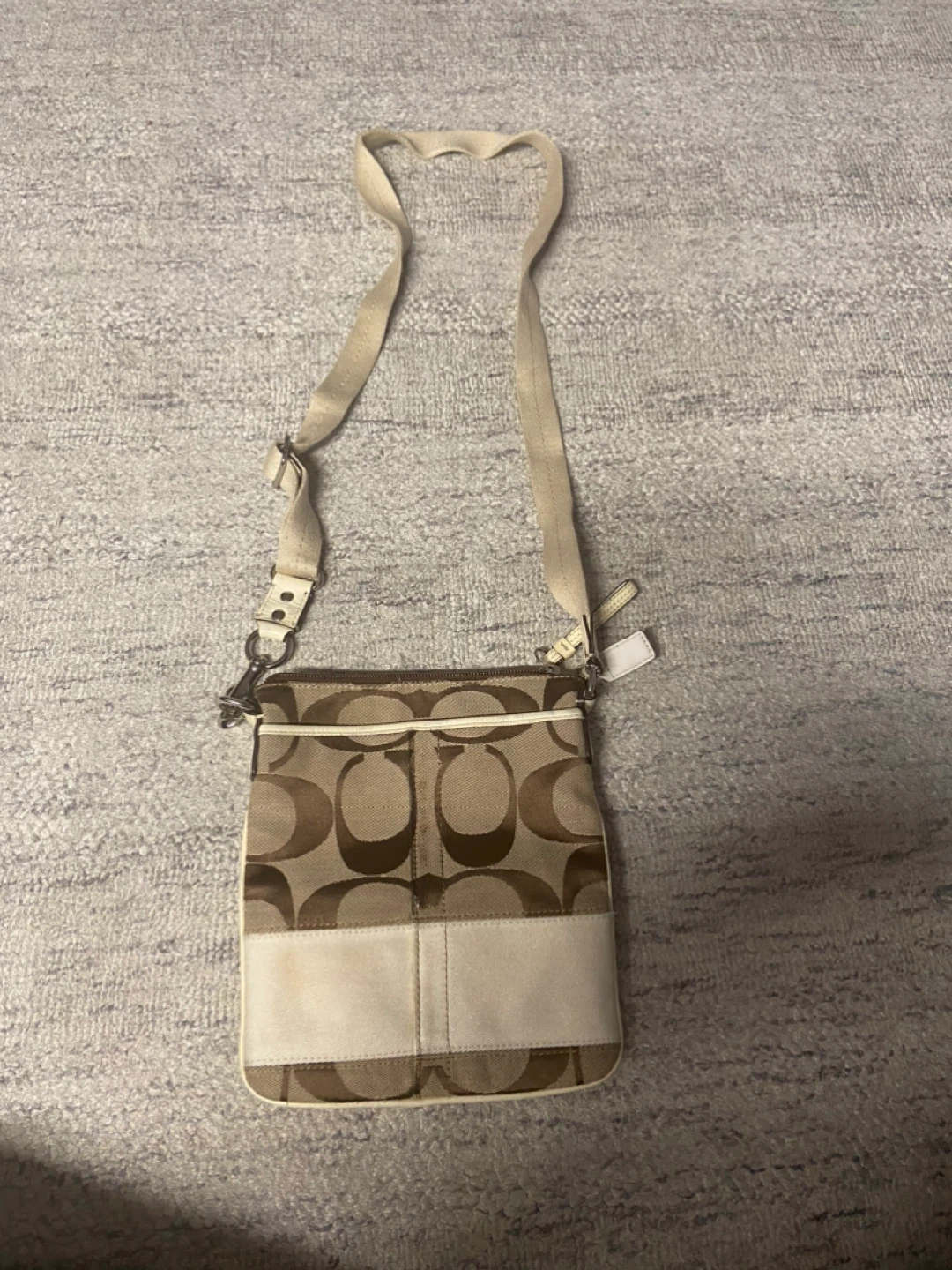 Coach Signature Canvas Crossbody Bag