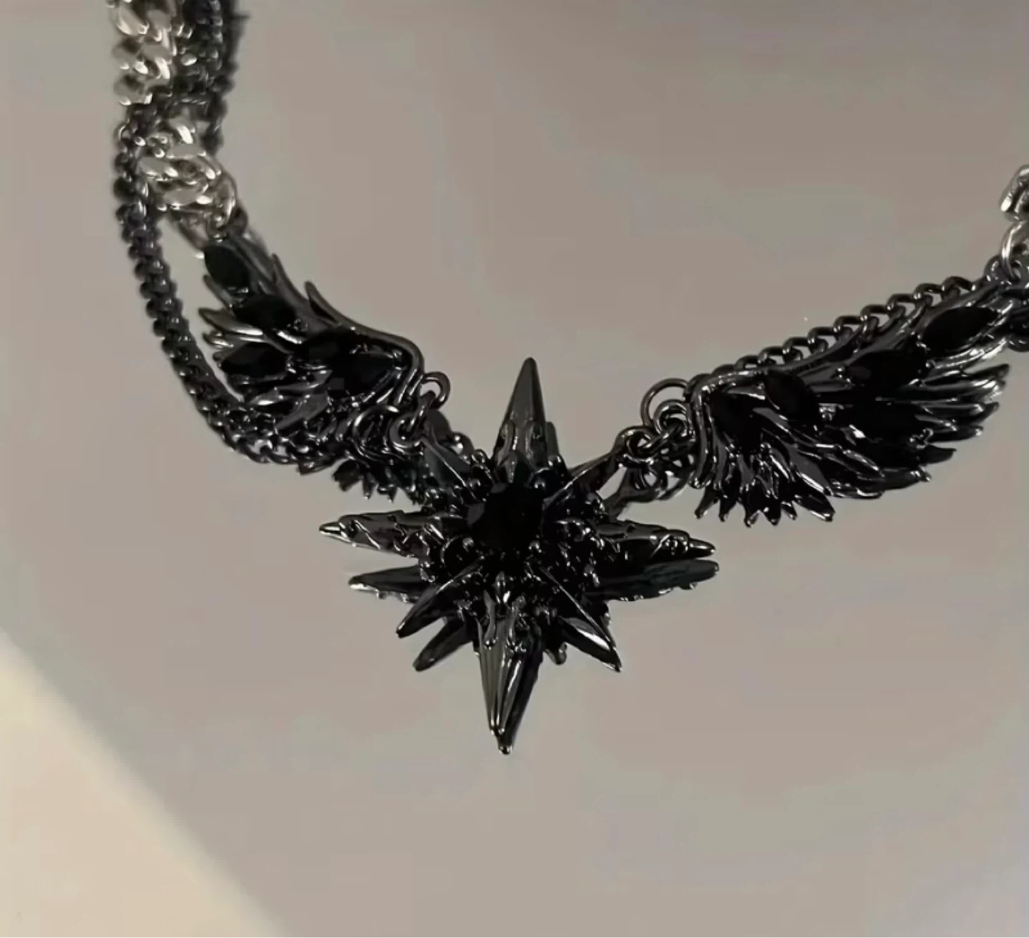 Winged Star Chain Necklace - photo 4