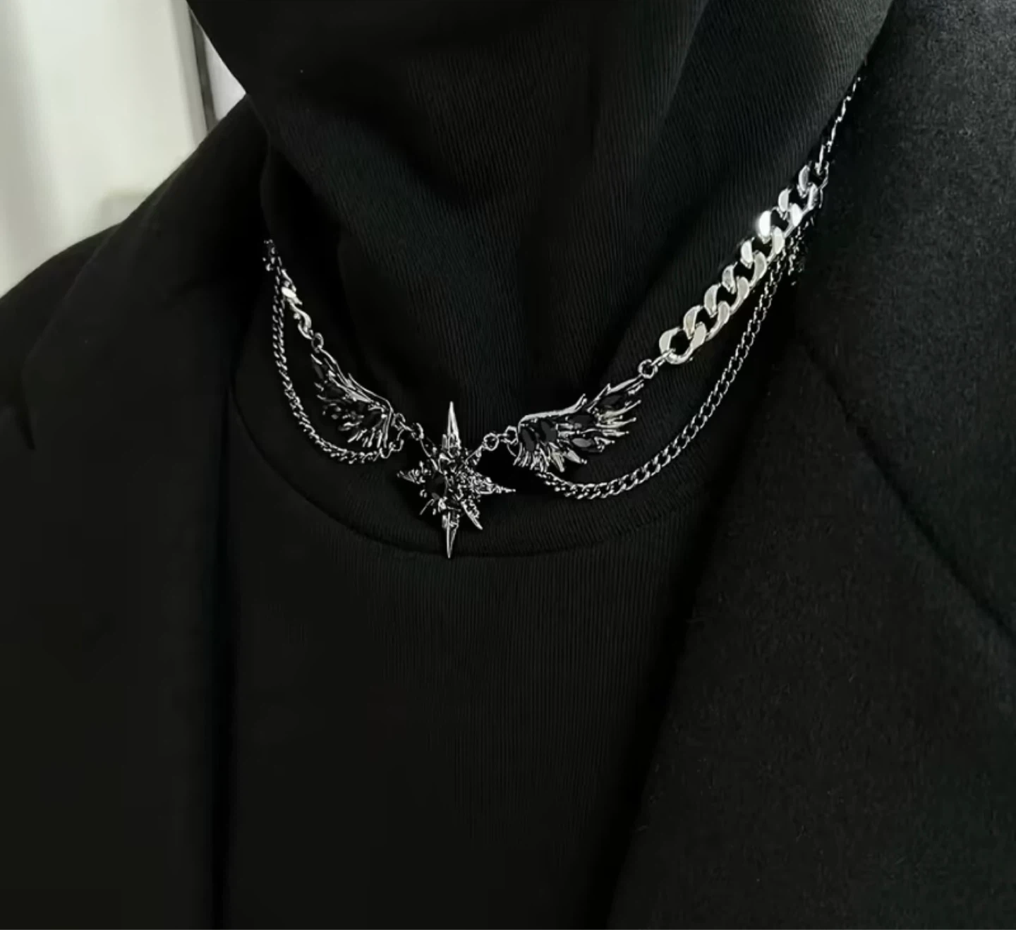 Winged Star Chain Necklace - photo 3