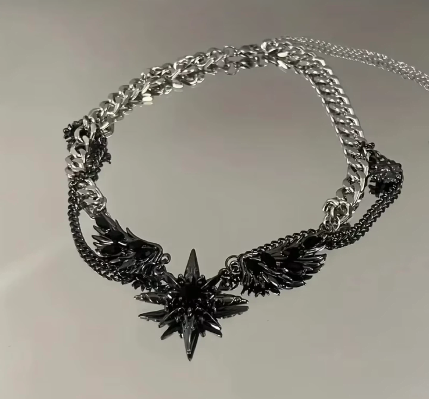 Winged Star Chain Necklace - photo 2