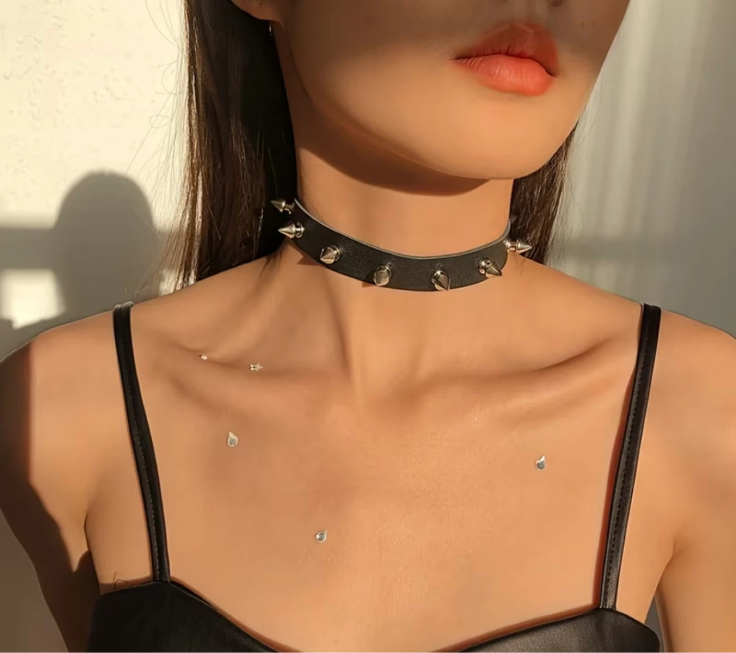 Spiked Choker Necklace - photo 3