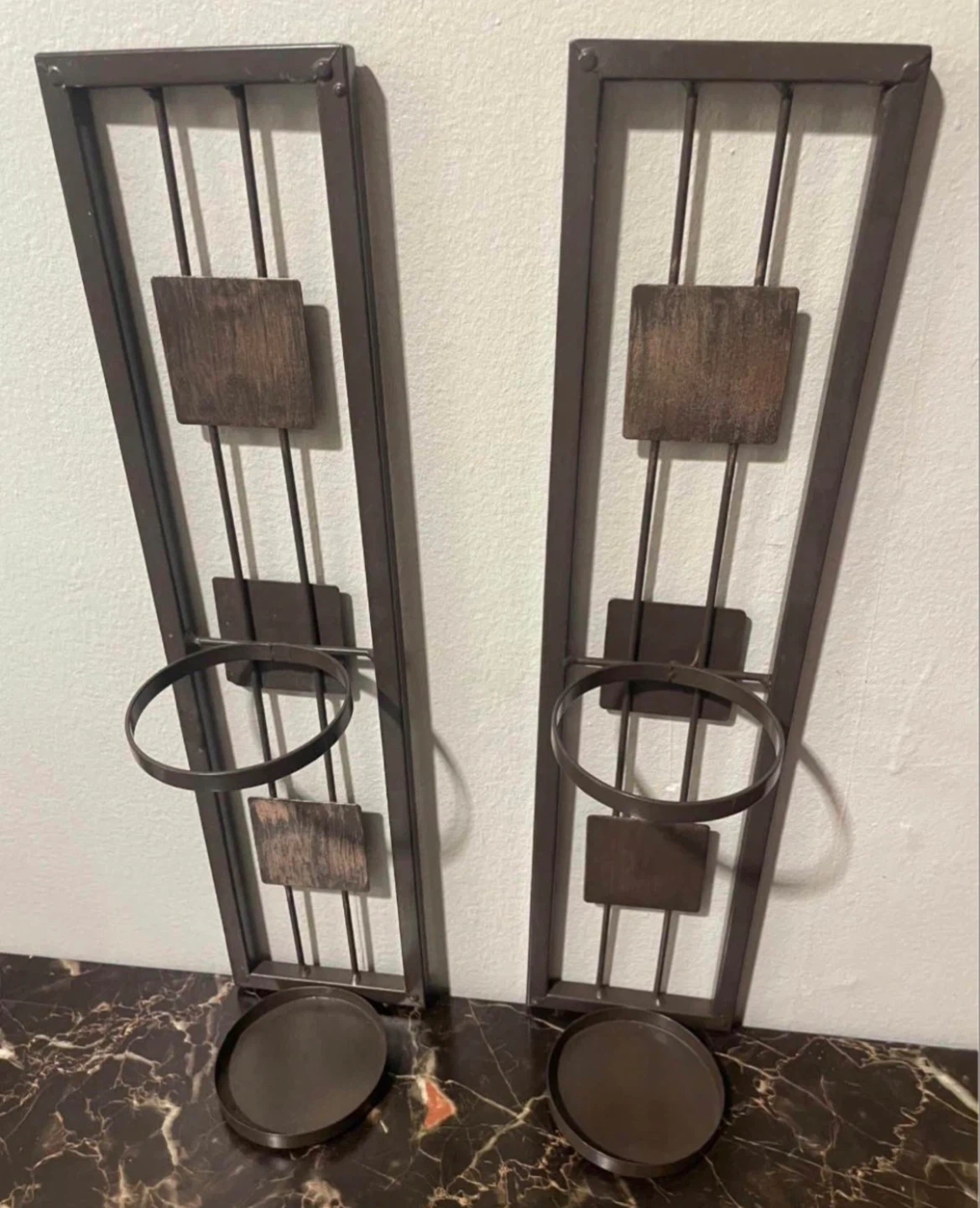 2 Wall Candle Holders $10 - photo 4