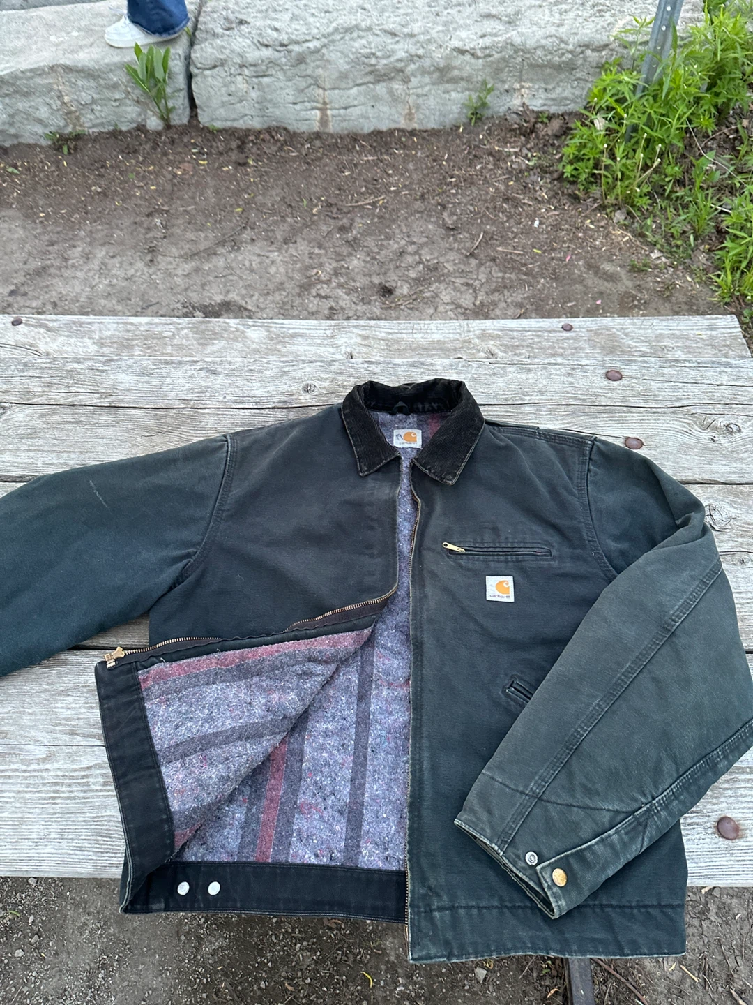 Carhartt Blanket-Lined Firm Duck Chore Coat - photo 2