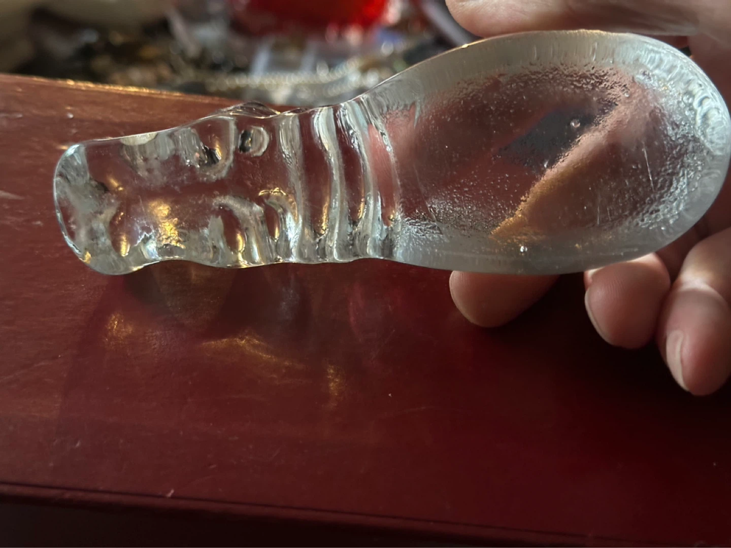 Kosta boda Glass Hippo Paperweight - photo 4