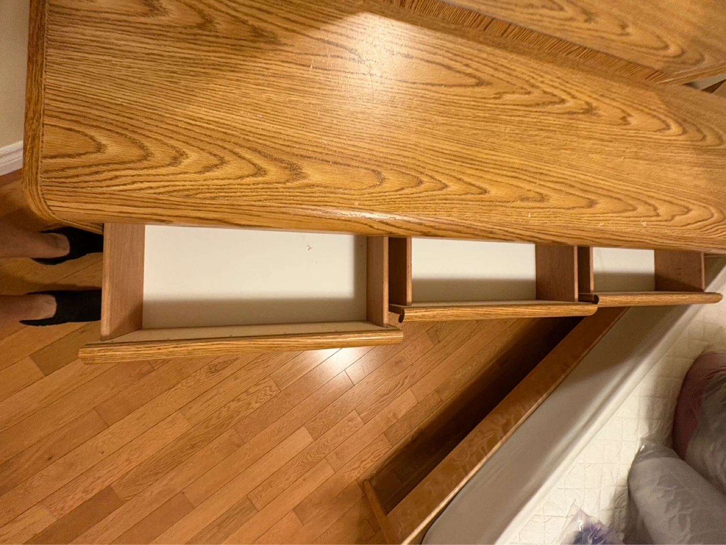 Wooden Dresser with Mirror - photo 3
